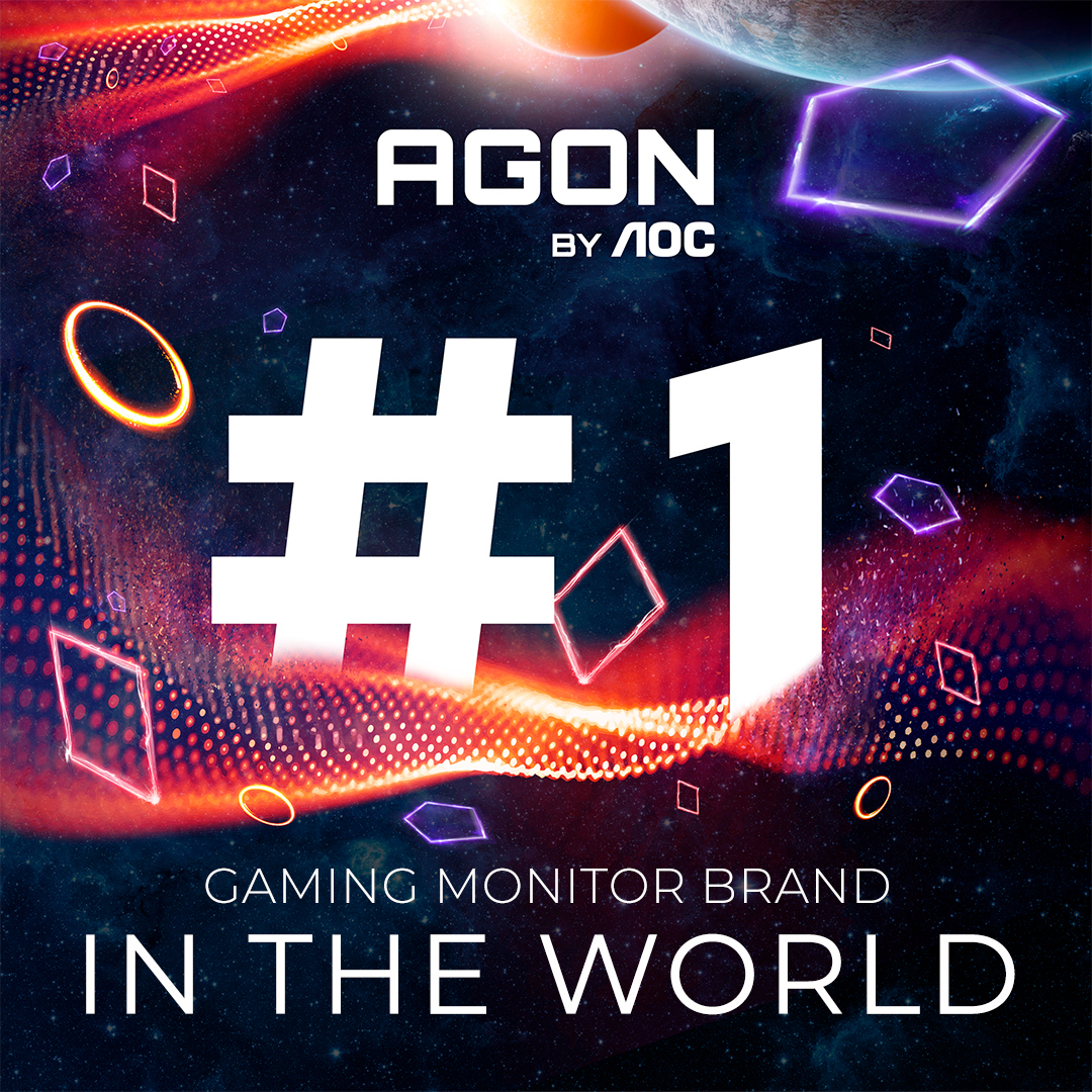 AGON by AOC globalnym liderem gamingowych marek monitorów